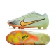 Nike Air Zoom Mercurial Vapor XV Elite Firm Ground Green Orange Football Boots