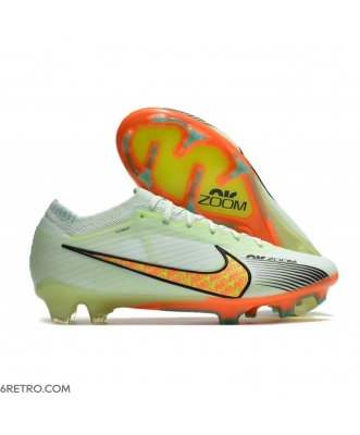 Nike Air Zoom Mercurial Vapor XV Elite Firm Ground Green Orange Football Boots