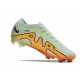 Nike Air Zoom Mercurial Vapor XV Elite Firm Ground Green Orange Football Boots