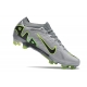 Nike Air Zoom Mercurial Vapor XV Elite Firm Ground Grey Black Football Boots
