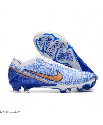 Nike Air Zoom Mercurial Vapor XV Elite Firm Ground Lucent Pack White Blue Gold Football Boots