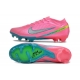 Nike Air Zoom Mercurial Vapor XV Elite Firm Ground Pink Blue Football Boots