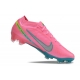 Nike Air Zoom Mercurial Vapor XV Elite Firm Ground Pink Blue Football Boots