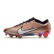 Nike Air Zoom Mercurial Vapor XV Elite Firm Ground Rame Metallico Football Boots