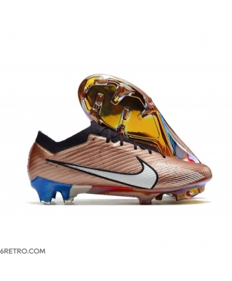 Nike Air Zoom Mercurial Vapor XV Elite Firm Ground Rame Metallico Football Boots