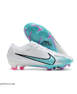 Nike Air Zoom Mercurial Vapor XV Elite Firm Ground White Baltic Blue Pink Blast Indigo Haze Football Boots
