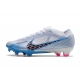 Nike Air Zoom Mercurial Vapor XV Elite Firm Ground White Blue Football Boots
