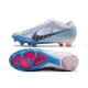 Nike Air Zoom Mercurial Vapor XV Elite Firm Ground White Blue Football Boots