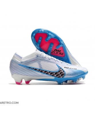 Nike Air Zoom Mercurial Vapor XV Elite Firm Ground White Blue Football Boots