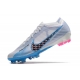 Nike Air Zoom Mercurial Vapor XV Elite Firm Ground White Blue Football Boots
