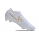 Nike Air Zoom Mercurial Vapor XV Elite Firm Ground White Blue Gold Football Boots