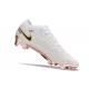 Nike Air Zoom Mercurial Vapor XV Elite Firm Ground White Gold Black Football Boots