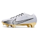 Nike Air Zoom Mercurial Vapor XV Elite Firm Ground White Gold Football Boots