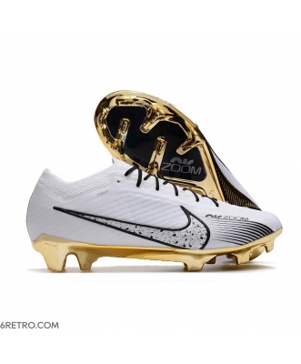 Nike Air Zoom Mercurial Vapor XV Elite Firm Ground White Gold Football Boots