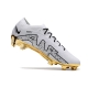 Nike Air Zoom Mercurial Vapor XV Elite Firm Ground White Gold Football Boots