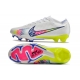 Nike Air Zoom Mercurial Vapor XV Elite Firm Ground White Pink Blue Football Boots