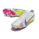 Nike Air Zoom Mercurial Vapor XV Elite Firm Ground White Pink Blue Football Boots