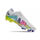 Nike Air Zoom Mercurial Vapor XV Elite Firm Ground White Pink Blue Football Boots