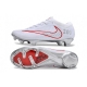 Nike Air Zoom Mercurial Vapor XV Elite Firm Ground White Red Football Boots