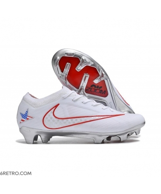 Nike Air Zoom Mercurial Vapor XV Elite Firm Ground White Red Football Boots