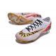 Nike Air Zoom Mercurial Vapor XV Elite Firm Ground White Red Gold Football Boots