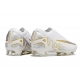 Nike Air Zoom Mercurial Vapor XV Elite Firm Ground Whtie Gold Silver Football Boots