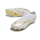 Nike Air Zoom Mercurial Vapor XV Elite Firm Ground Whtie Gold Silver Football Boots
