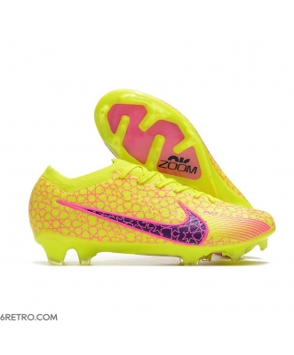 Nike Air Zoom Mercurial Vapor XV Elite Firm Ground Yellow Pink Football Boots