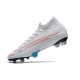 Nike CR7 x Bugatti Mercurial Superfly 7 Elite Firm Ground White Red Football Boots