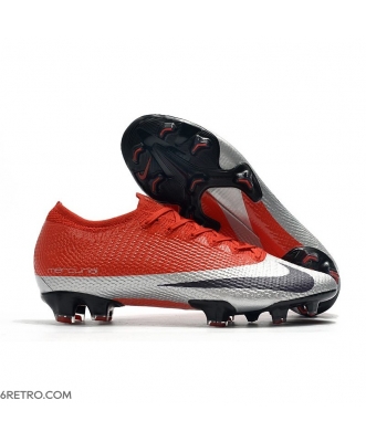 Nike Future DNA Mercurial Vapor XIII Elite Firm Ground Red Silver Football Boots