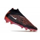 Nike Gripknit Phantom GX Elite Dynamic Fit Firm Ground Black Bright Crimson Football Boots