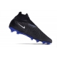 Nike Gripknit Phantom GX Elite Dynamic Fit Firm Ground Black Chrome Hyper Royal Football Boots