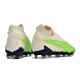 Nike Gripknit Phantom GX Elite Dynamic Fit Fusion Firm Ground Barely Volt Gridiron Grape Football Boots