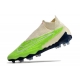 Nike Gripknit Phantom GX Elite Dynamic Fit Fusion Firm Ground Barely Volt Gridiron Grape Football Boots