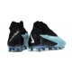 Nike Gripknit Phantom GX Elite Dynamic Fit Fusion Firm Ground Black Blue Football Boots