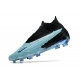 Nike Gripknit Phantom GX Elite Dynamic Fit Fusion Firm Ground Black Blue Football Boots