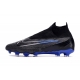 Nike Gripknit Phantom GX Elite Dynamic Fit Fusion Firm Ground Black Chrome Hyper Royal Football Boots