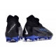 Nike Gripknit Phantom GX Elite Dynamic Fit Fusion Firm Ground Black Chrome Hyper Royal Football Boots