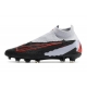 Nike Gripknit Phantom GX Elite Dynamic Fit Fusion Firm Ground Black Grey Red Football Boots