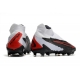 Nike Gripknit Phantom GX Elite Dynamic Fit Fusion Firm Ground Black Grey Red Football Boots