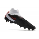 Nike Gripknit Phantom GX Elite Dynamic Fit Fusion Firm Ground Black Grey Red Football Boots