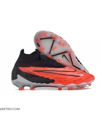 Nike Gripknit Phantom GX Elite Dynamic Fit Fusion Firm Ground Bright Crimson Black White Football Boots