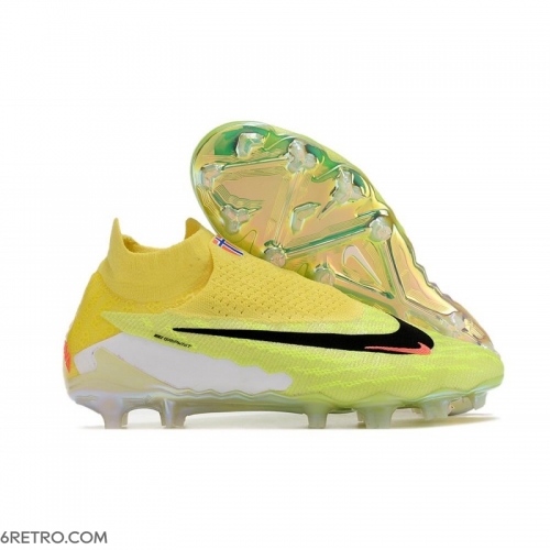 Nike Gripknit Phantom GX Elite Dynamic Fit Fusion Firm Ground Green Yellow Black Football Boots Nike Gripknit Phantom GX Elite Dynamic Fit Fusion Firm Ground Green Yellow Black Football Boots