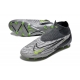 Nike Gripknit Phantom GX Elite Dynamic Fit Fusion Firm Ground Grey Green Football Boots