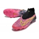 Nike Gripknit Phantom GX Elite Dynamic Fit Fusion Firm Ground Pink Black Yellow Football Boots