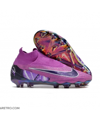 Nike Gripknit Phantom GX Elite Dynamic Fit Fusion Firm Ground Purple Black Football Boots