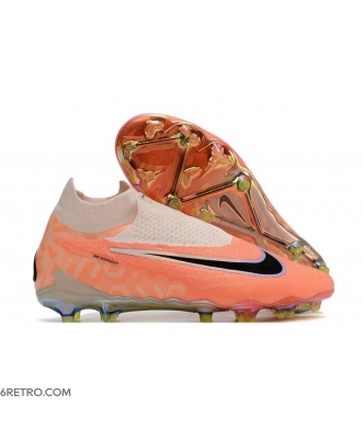 Nike Gripknit Phantom GX Elite Dynamic Fit Fusion Firm Ground United - Guava Ice Black Football Boots