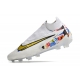 Nike Gripknit Phantom GX Elite Dynamic Fit Fusion Firm Ground White Gold Black Football Boots Nike Gripknit Phantom GX Elite Dynamic Fit Fusion Firm Ground White Gold Black Football Boots