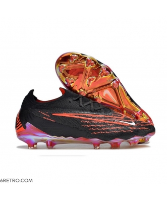 Nike Gripknit Phantom GX Elite Firm Ground Black Bright Crimson Football Boots