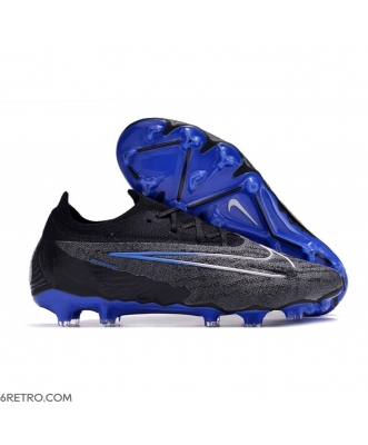 Nike Gripknit Phantom GX Elite Firm Ground Black Chrome Hyper Royal Football Boots